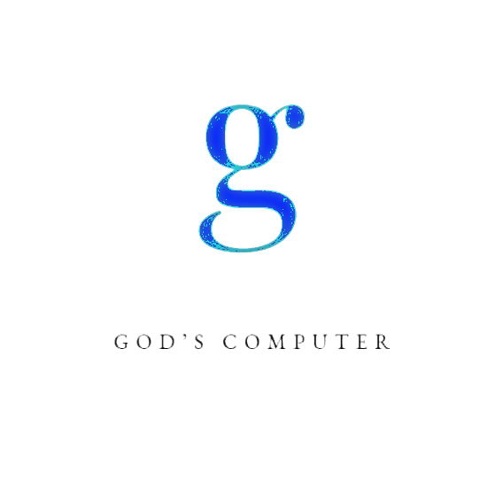 lower-case blue letter g logo